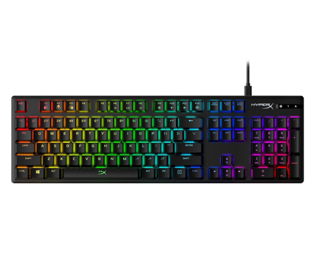HYPERX Alloy Origins Red 4P4F6AA - 519949 - zdjęcie